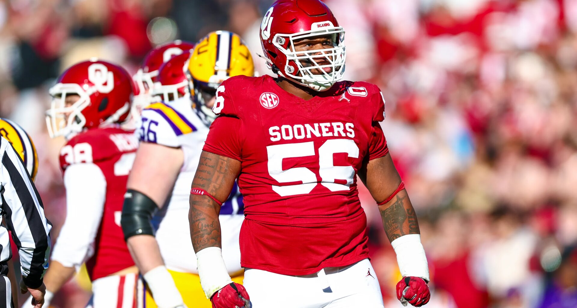 Gracen Halton interviewed at NFL combine