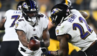 Ravens land outside top ten on CBS Sports' NFL Power Rankings