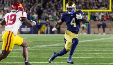 Rams pick Makai Lemon over Jeremiyah Love at 13