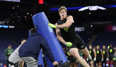 Broncos select LB Jake Golday