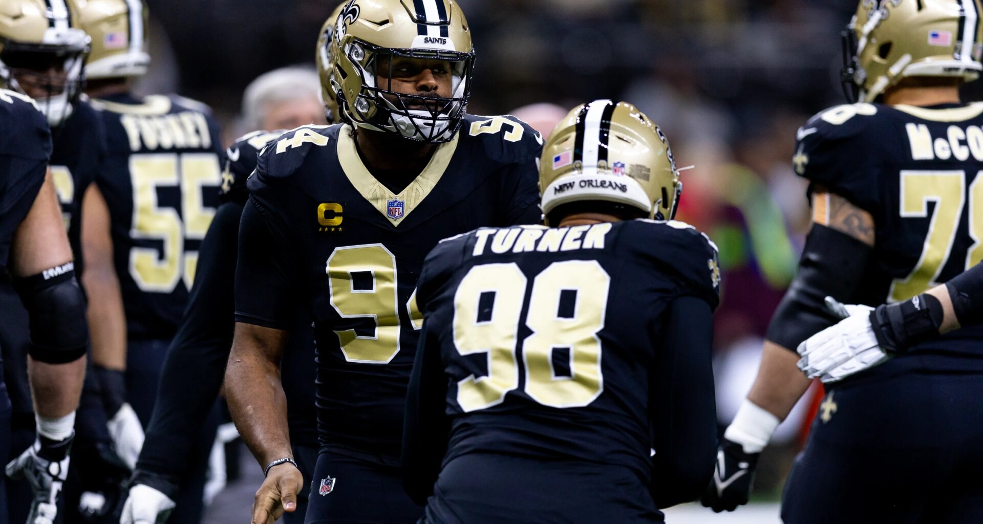 Lions sign former Saints first-round DE Payton Turner