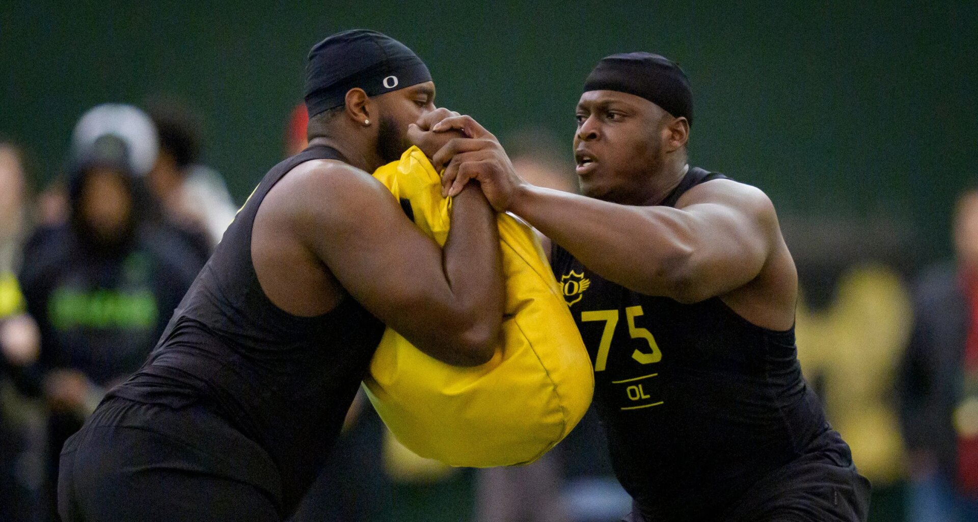 Oregon's Emmanuel Pregnon won't fall past Saints