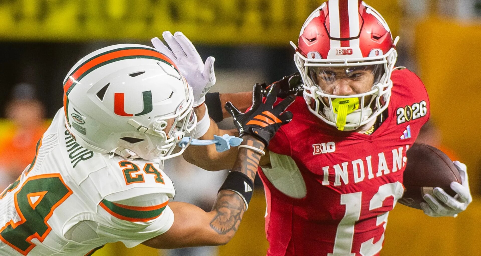 Scouting Saints prospect, Indiana WR Elijah Sarratt