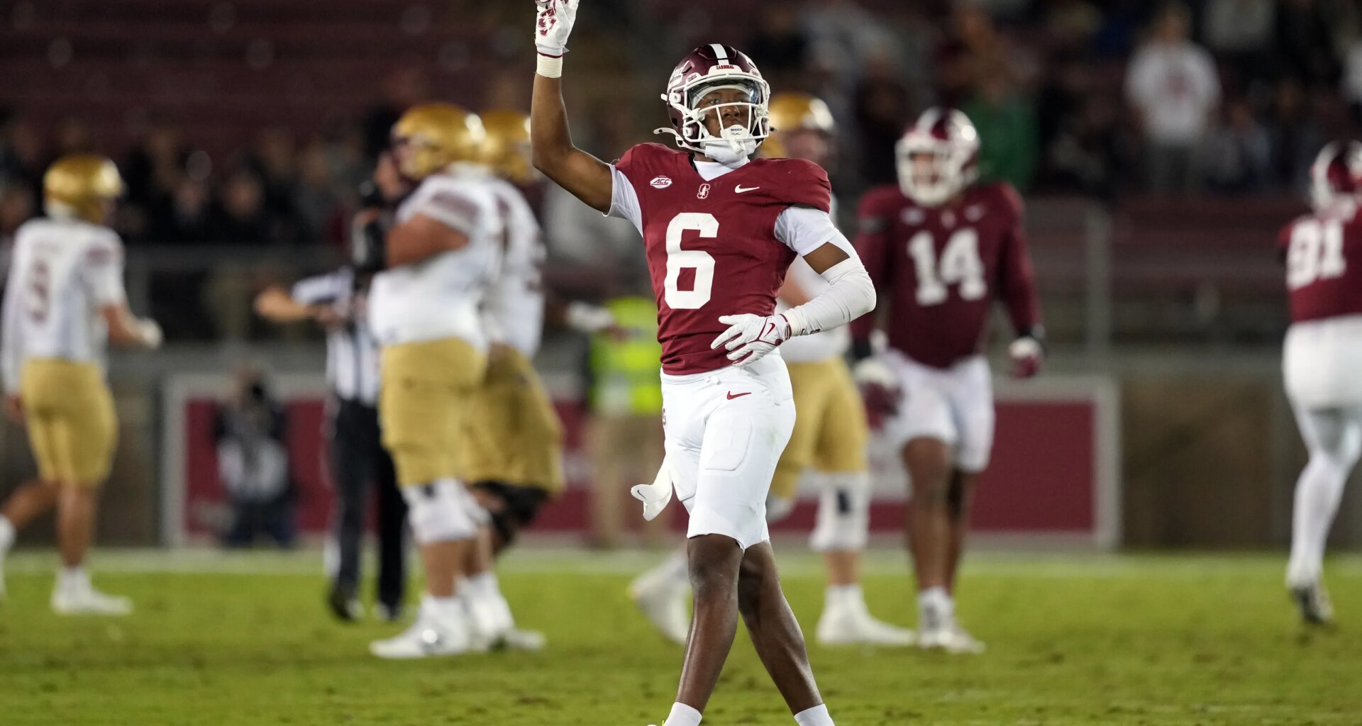 No. 38, Stanford CB Collin Wright