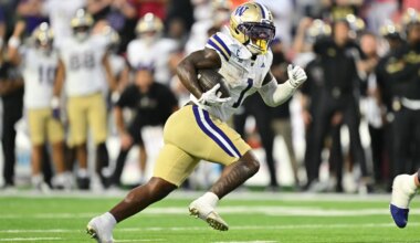 Saints work out underrated Washington running back Jonah Coleman