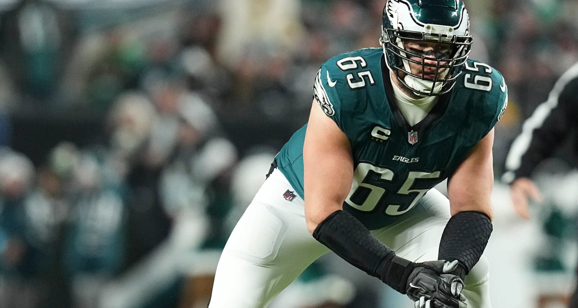 Lane Johnson responds to tush push news from the NFL owners meeting