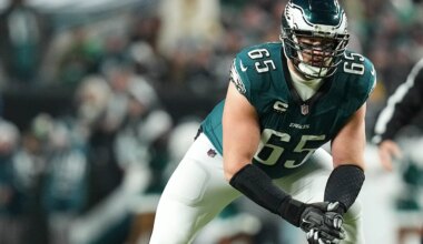 Lane Johnson responds to tush push news from the NFL owners meeting