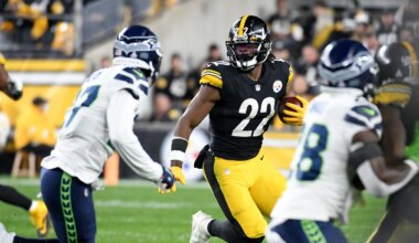 Seattle meets with RB Najee Harris