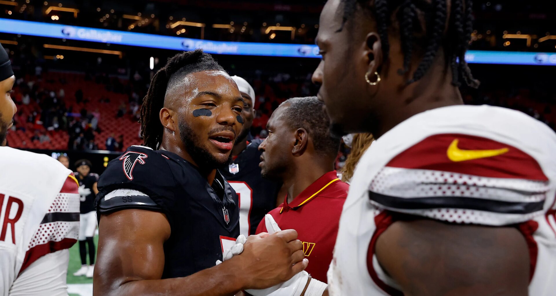 NFL reacts to Atlanta's new RB duo