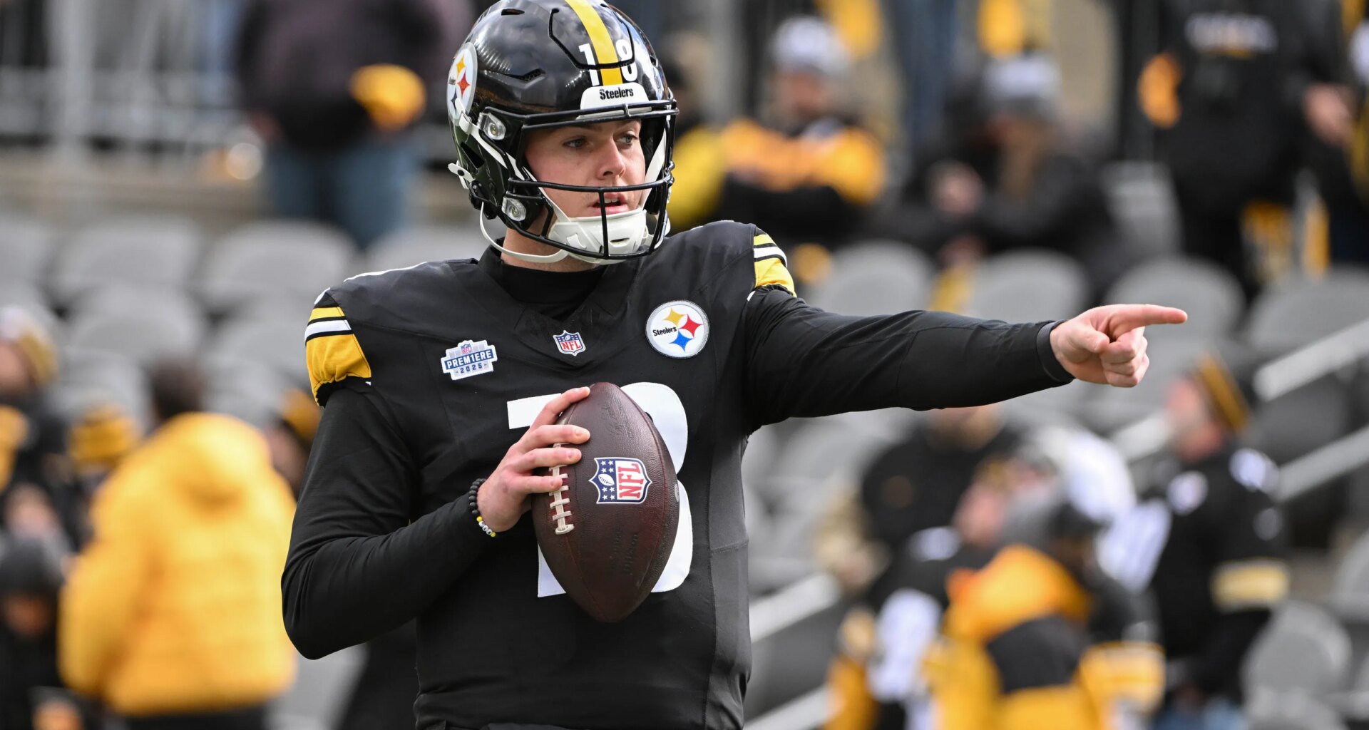 Steelers draft Garrett Nussmeier to compete with Will Howard