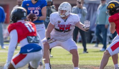 Giants urged to draft guard who is 'tougher and nastier' than Cam Skattebo