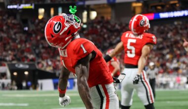 Saints work out playmaking Georgia WR Zachariah Branch