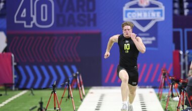 Rams visit LB Jake Golday