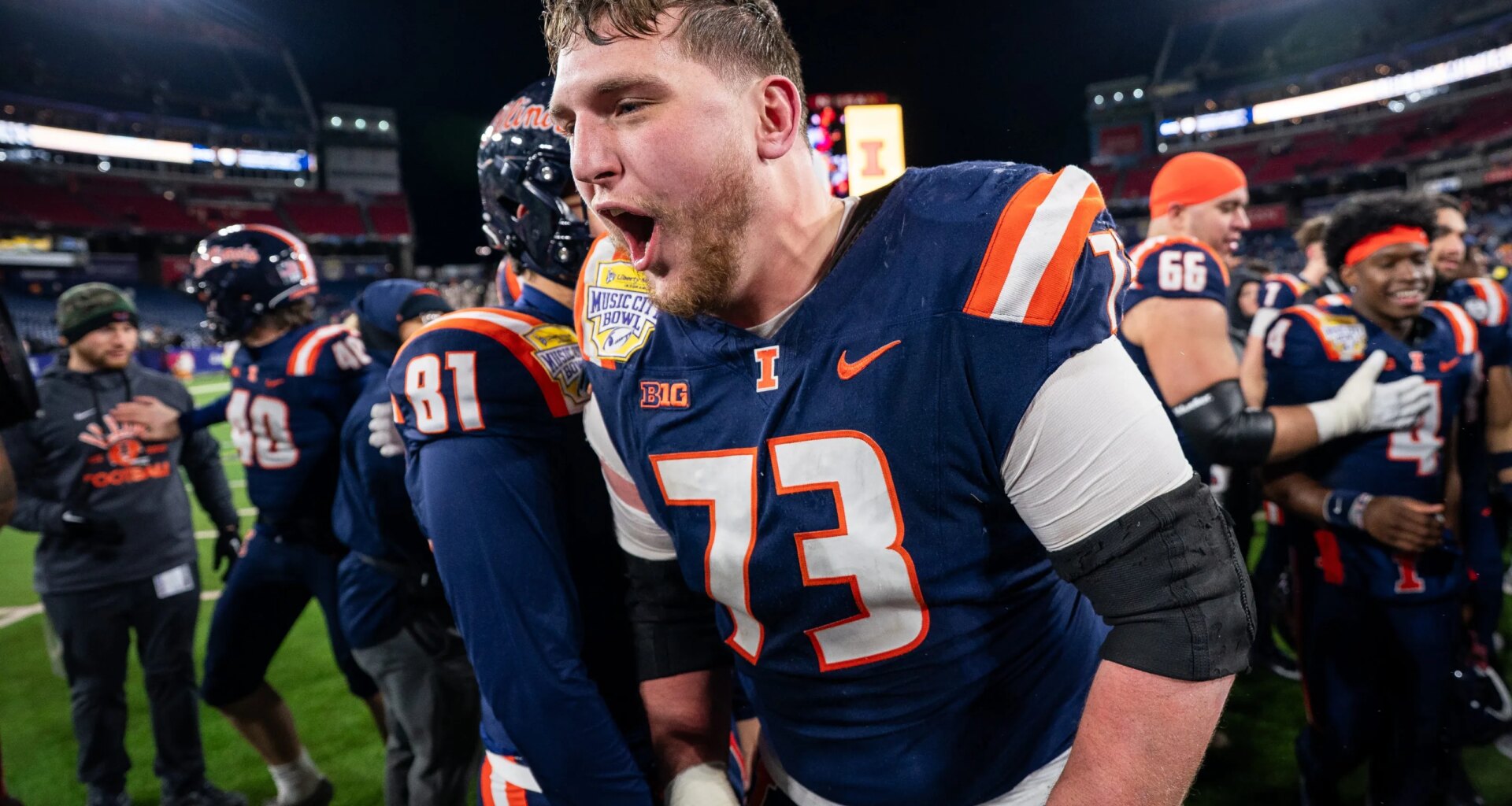 Texans have interest in Illini OL Josh Gesky following Pro Day