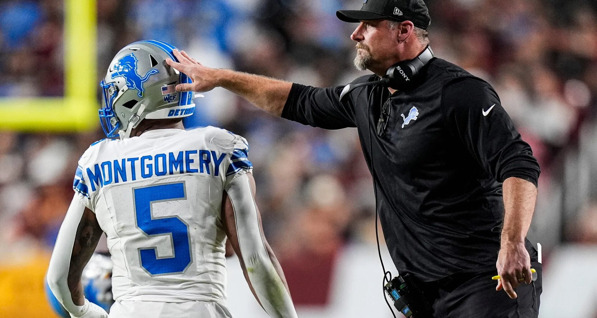 Lions HC Dan Campbell gives rousing endorsement on RB David Montgomery