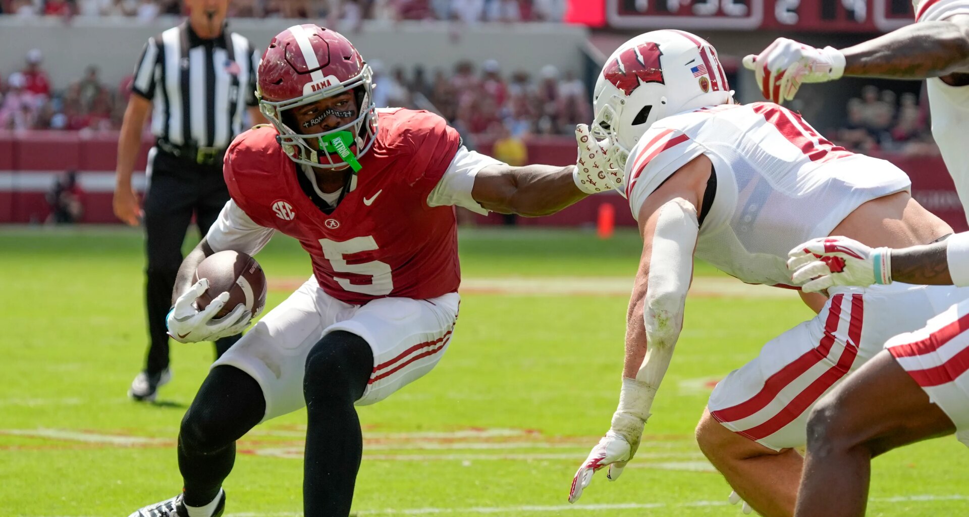 Falcons land Alabama WR Germie Bernard