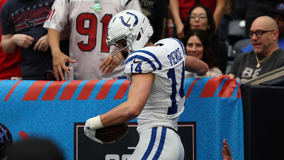 Indianapolis Colts wide receiver Alec Pierc