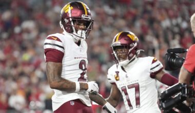 With 2 new free-agent receivers, Commanders begin to address a major roster void