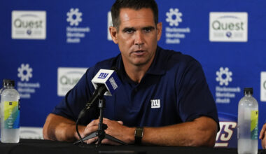 Joe Schoen refuses to 'give validity' to D+ grade from Giants players