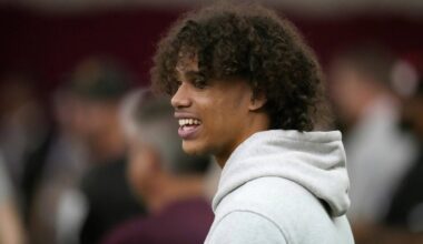 Jordyn Tyson isn’t ready to run yet, but NFL teams are still intrigued