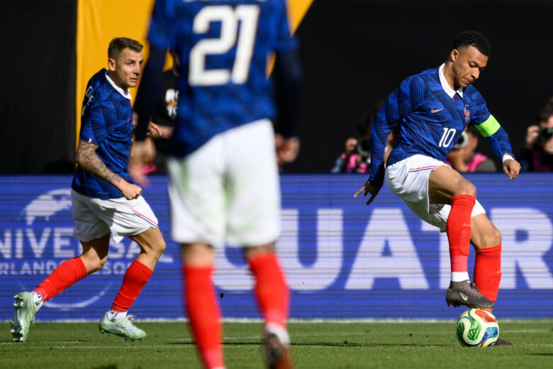 Doué scores 2 goals and France downs Colombia 3-1 in World Cup tune-up