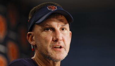 Chicago Bears defensive coordinator Dennis Allen