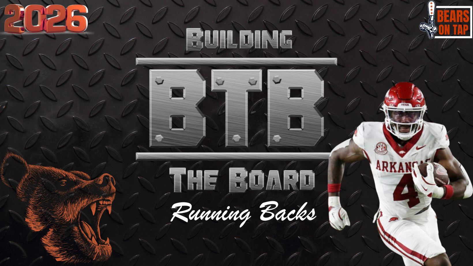 Bears Running Back Draft Prospects to Watch