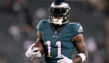 'A.J. Brown is a member of the Eagles'
