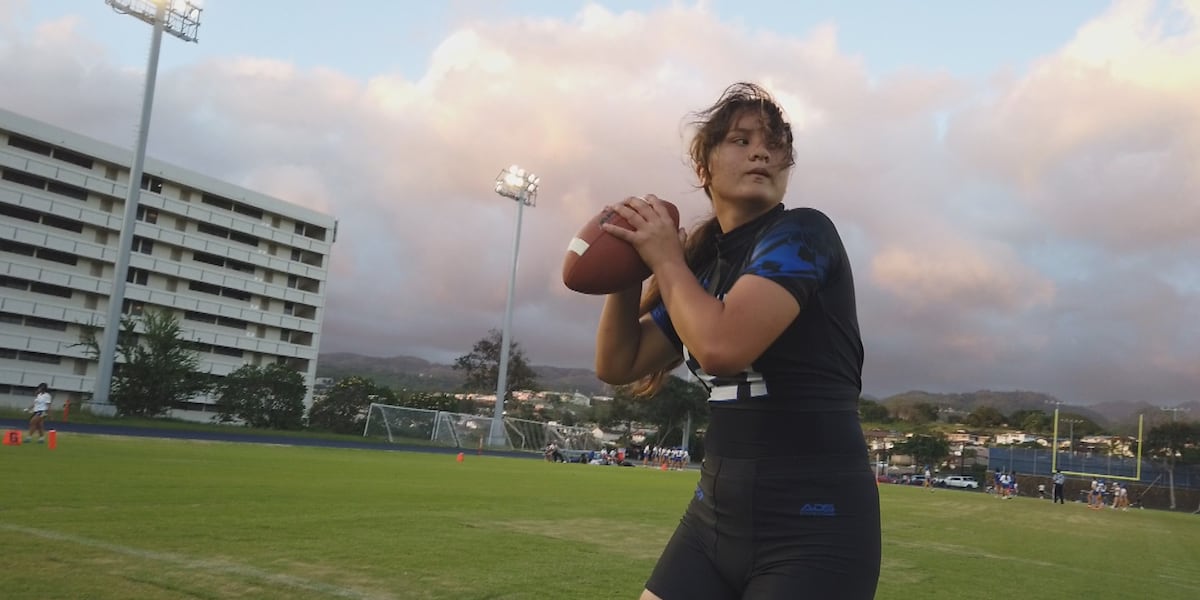 Rising star powers Moanalua flag football’s potent offense
