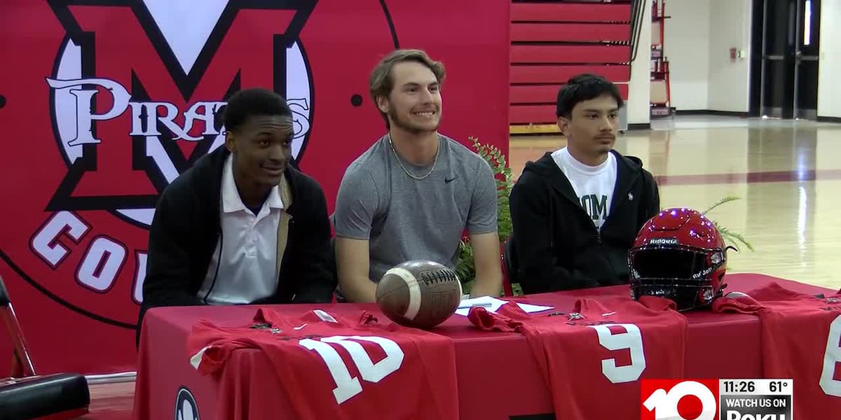Three Miller County football players sign with Thomas University