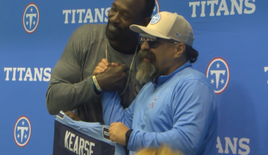 Titans fans shop new rebranded gear at team store in Nissan Stadium