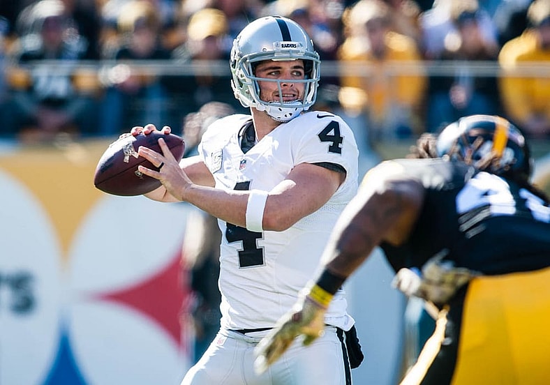 Pittsburgh Steelers Las Vegas Raiders Derek Carr