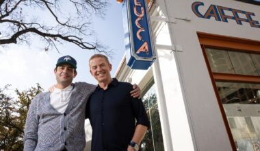 Jason Garrett hosts several Cowboys icons for opening of his new Italian restaurant