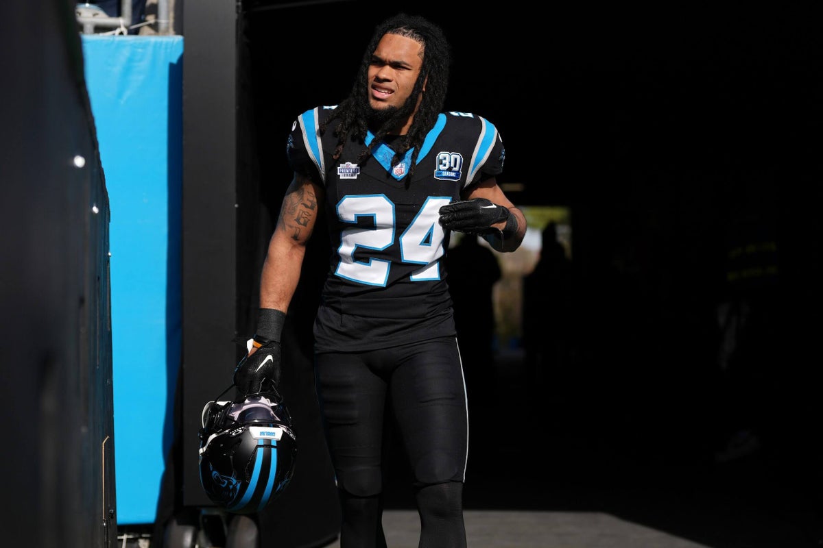 Panthers RB Jonathon Brooks preparing for OTAs after second ACL surgery