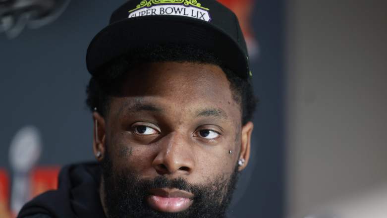 Cardinals pass rusher Josh Sweat meets the media.