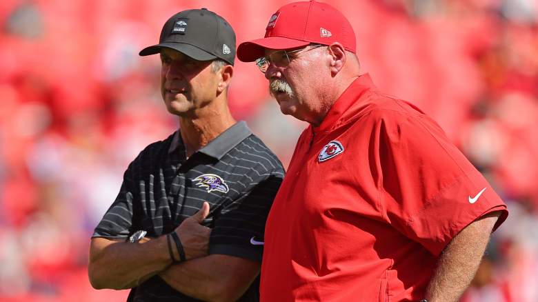 John Harbaugh and Andy Reid