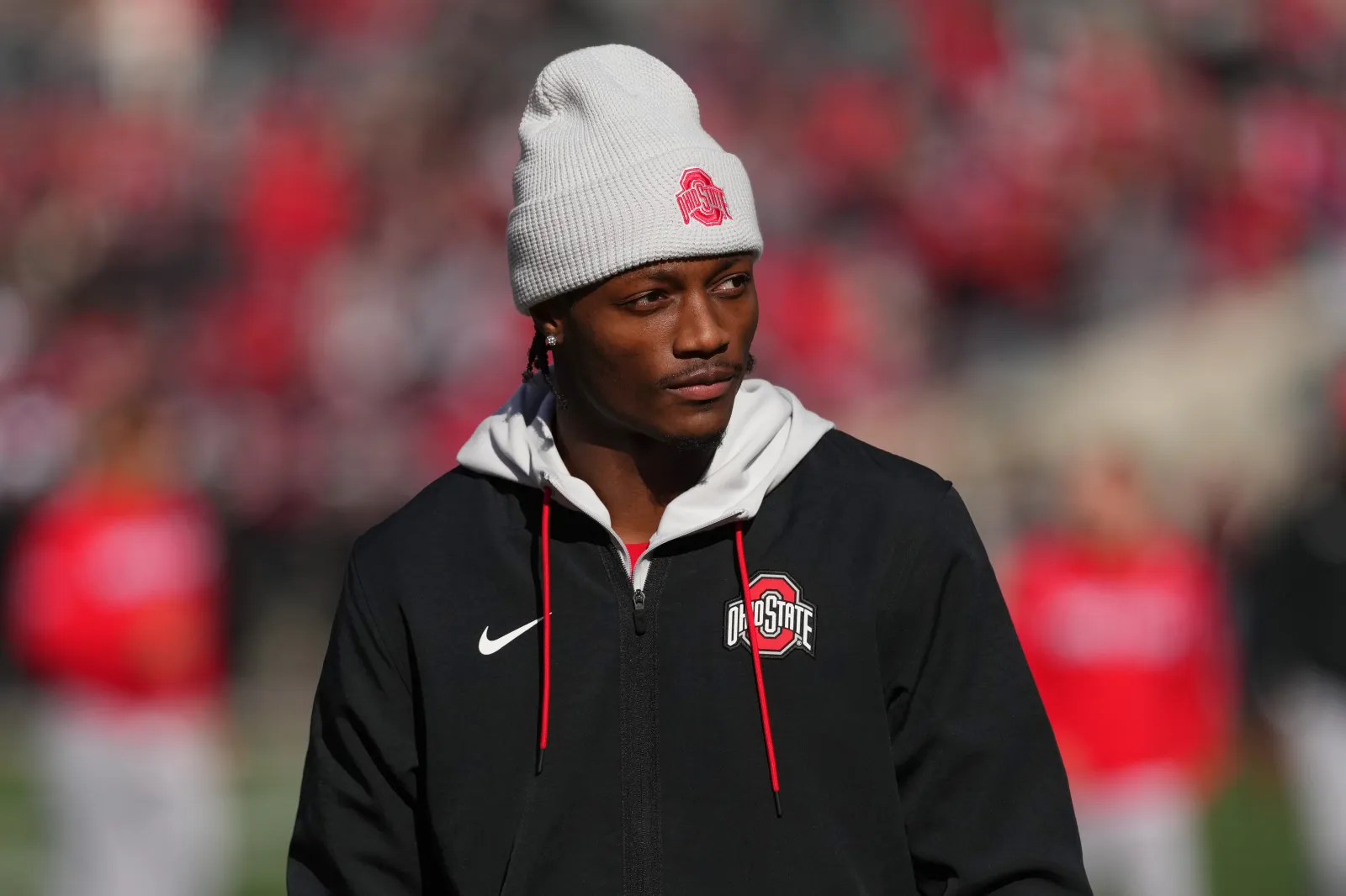 Ohio State Buckeyes wide receiver Carnell Tate.