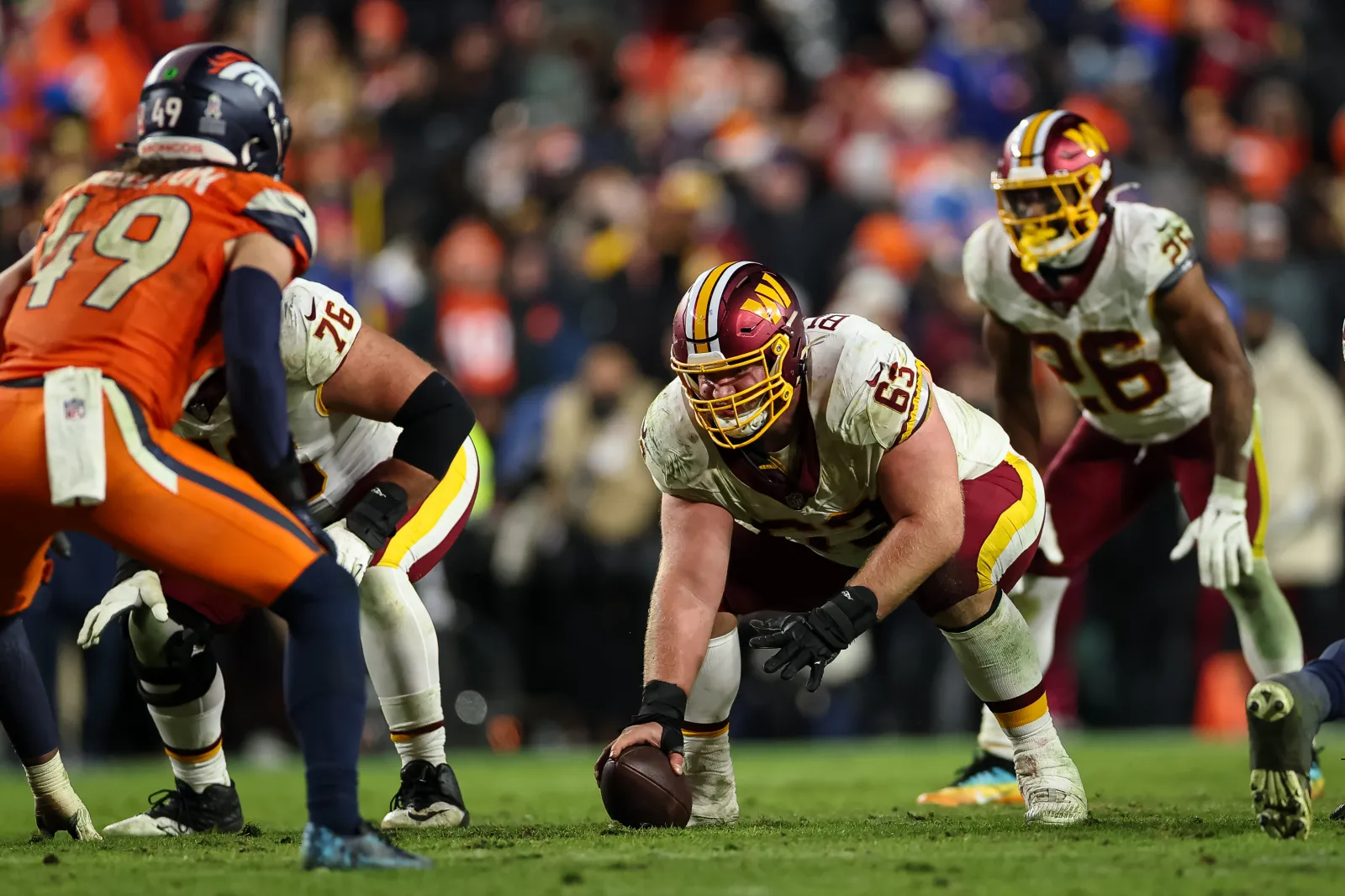 Washington Commanders C Tyler Biadasz