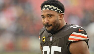 Browns' Todd Monken Sounds off on Myles Garrett Trade Rumors