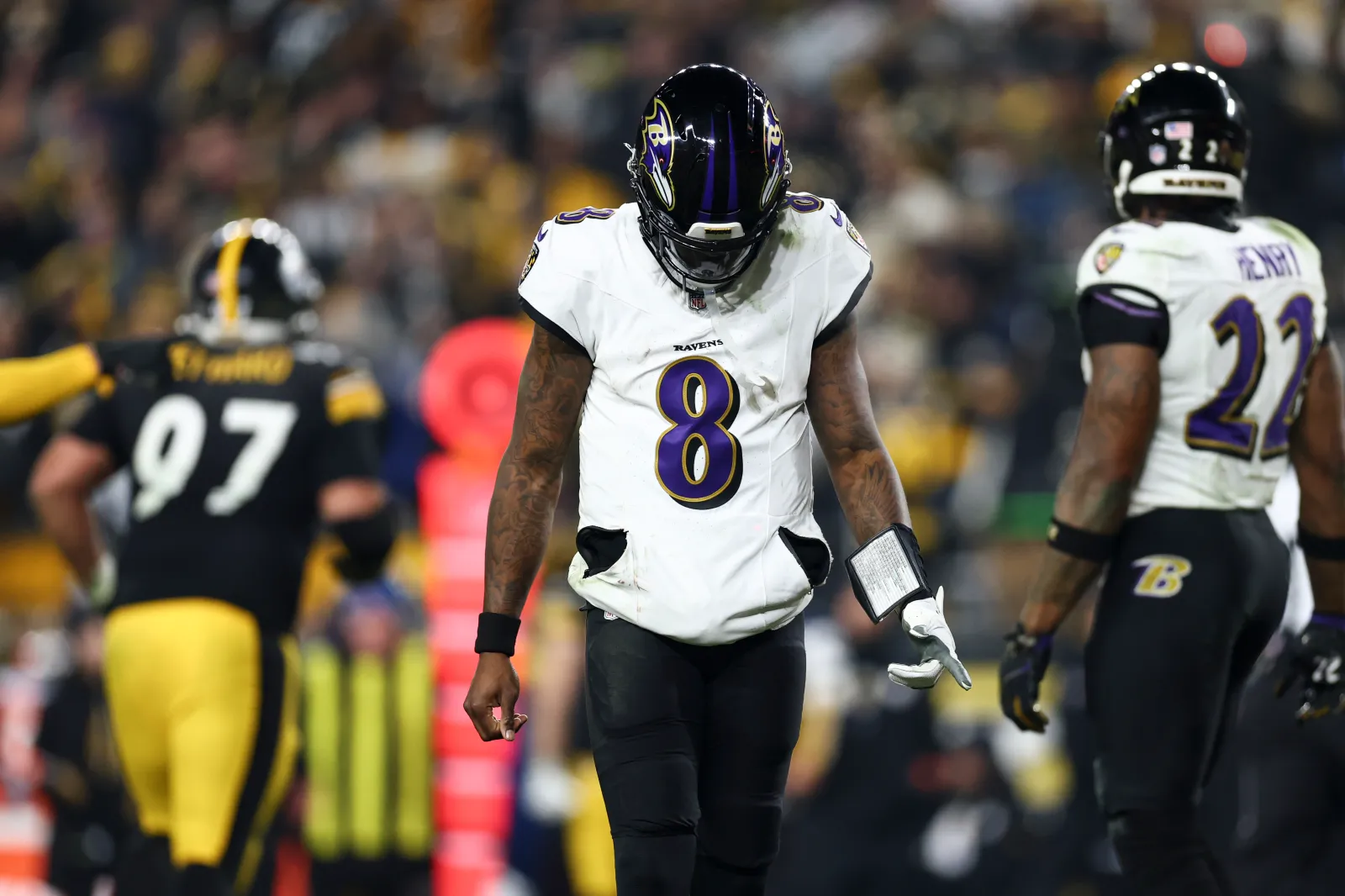 The Ravens were predicted to land a new weapon.