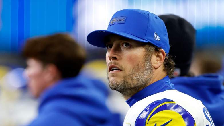 Matthew Stafford, formerly of the Detroit Lions now with the Los Angeles Rams