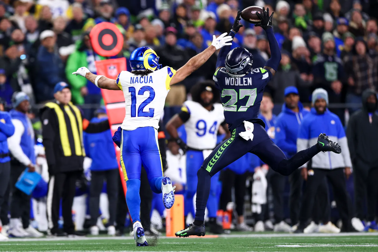 Seahawks cornerback Riq Woolen