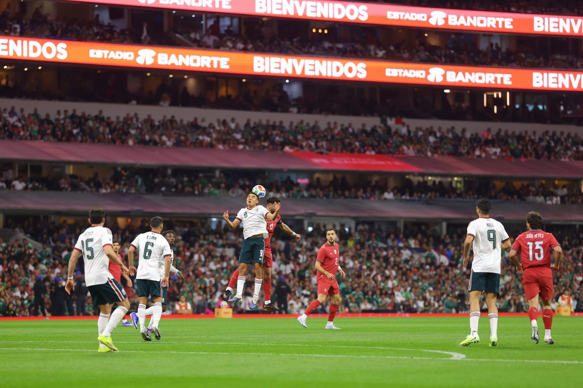 Mexico 0, Portugal 0: Tragedy mars Azteca reopening as El Tri hold Ronaldo-less foe