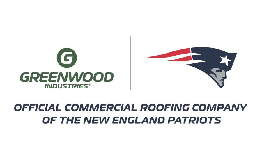 Greenwood Industries Named Official Commercial Roofing Partner of New England Patriots