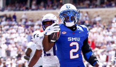 If Cowboys seek WR talent in the NFL draft, SMU’s Jordan Hudson could fit the bill