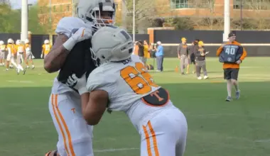WATCH: Tennessee Football Goes Full Pads at Spring Practice
