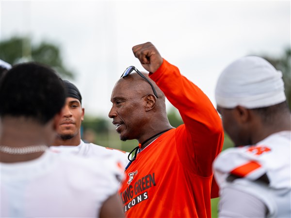 BGSU football defensive coordinator Joe Bowden building identity with the basics