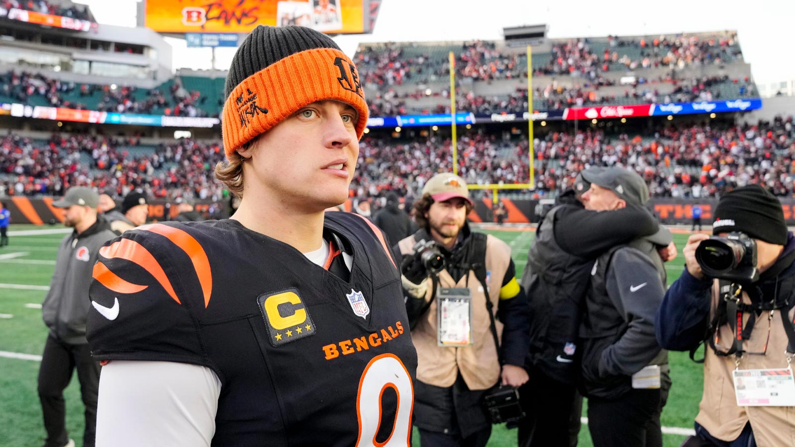 Cincinnati Bengals quarterback Joe Burrow.