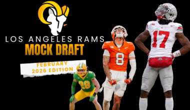 Los Angeles Rams 2026 7 Round NFL Mock Draft!