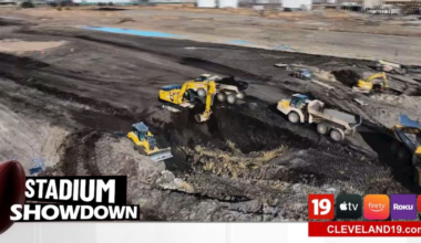 Browns break ground on new site